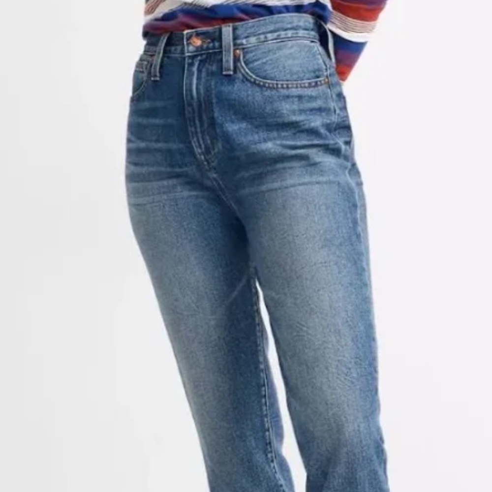 Madewell the momjean jeans 27